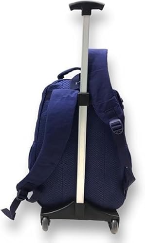 Mochila Escolar com Rodinha, Compartimento para guardar lapís, caneta e objetos mochila de carrinho
