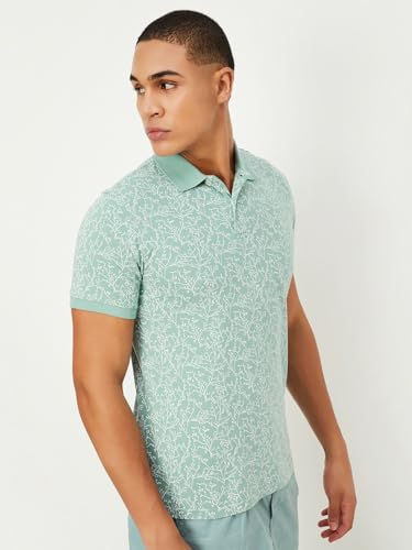 Image of Max Men's Printed Regular Fit T-Shirt