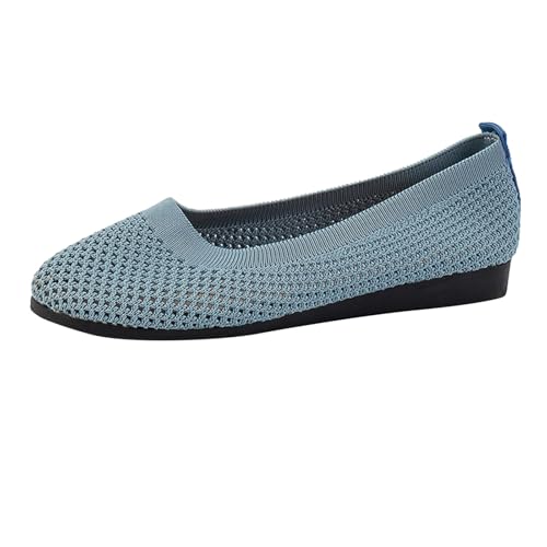 2025 Zapatillas Mujer Moda Zapatos sin Cordones para Caminar Gimnasio Atlético Transpirable CóModos Informales Malla Flexibles Elegantes Sneakers Cuatro Estaciones