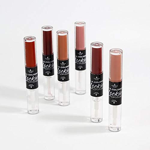 Image of LA COLOR Lockin Lip Color, Provocative, 3.5 g (Pack of 2)