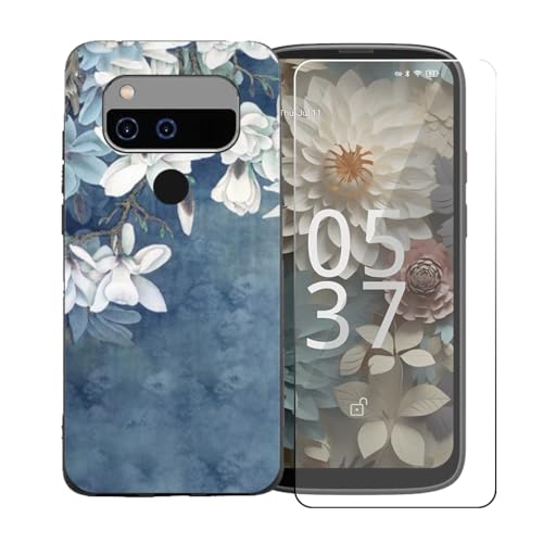 BMPNLSZ �K�p Unihertz Jelly 3+HD�����K���X�ɓK�����ėpTPU�ی�J�o�[�A�V���J�Q���V�F���o���p�[�ی�o�b�N�V�F��-�K�p Unihertz Jelly 3�ɓK����9�d�x�X�N���b�`�h�~�X�N���[���ی�J�o�[ BST11
