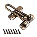 Home Security Door Lock Zinc Alloy Security Latch Guard fermoir pour appartement à domicile Dormitory Bronze Industrial Supplies Mardware Tools