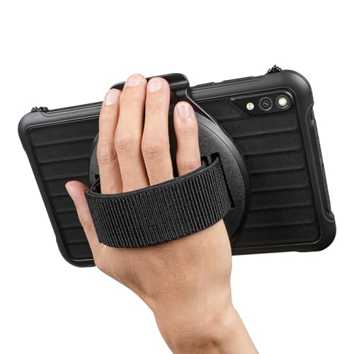 Ulefone Rugking Pad Pro Tablet Hand Strap Holder Rugking Pad Pro Rugged Tablets(Not for Rugking Pad 2 Pro), Hook & Loop Adjustable, Skin-Friendly, 360-degree Swivel