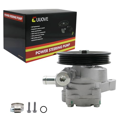 Image of Power Steering Pump with Pulley Fits for Honda Accord 1998 1999 2000 2001 2002 2.3L, OE-Quality Power Assist Pump 21-5919,56110-PAA-A01