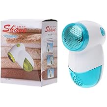 Fabric Shaver Lint Remover Lint Shaver Defuzzer Sweater Shaver for Clothes and Furniture Rechargeable Remover, Blue