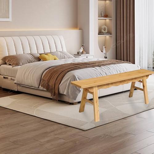 Taburete rectangular de estilo asiático ideal para el recibidor 6