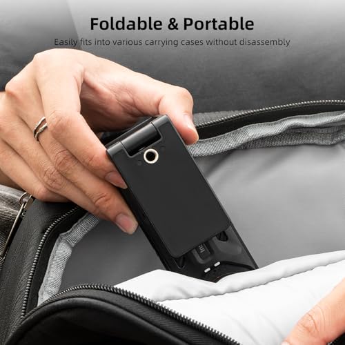 Magnetic Mount for Insta360 X5 X4, L Bracket Magnet Holder Stand Base with 1/4" & Arca QR Adapters for Tripod, for Insta 360 X5 X4 X3, for DJI OSMO 360 Pocket 3 Action 5 Pro, for GoPro Accessories by BRDRC - Image 8
