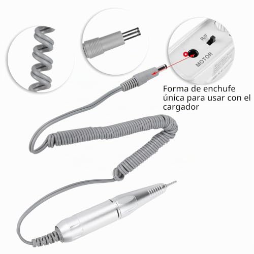 Cortador de uñas y mango de torno para solucionar vibraciones 5