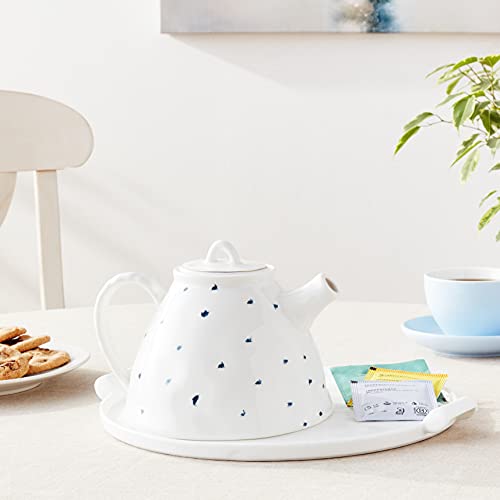 Lenox Blue Bay Teapot, 1.90 Lb #TOP3