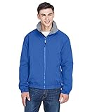 UltraClub Adult Adventure All-Weather Jacket M ROYAL/ CHARCOAL