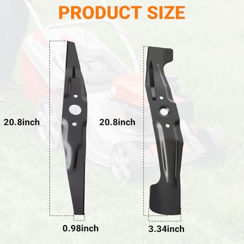 Lawn Mower Blade Set 2-Pack