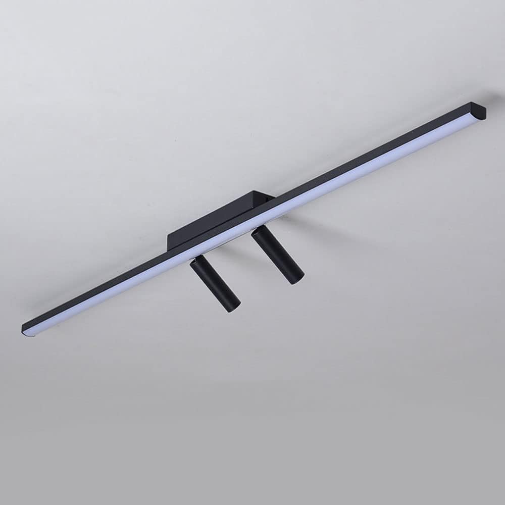 Siet LED Linear Ceiling Lamp 31.5" Surface Mounted Spotlight, Minimalist 80cm Island Chandelier Light Fixture Ceiling Spotlights for Kitchen Dining Room Commercial Bedroom