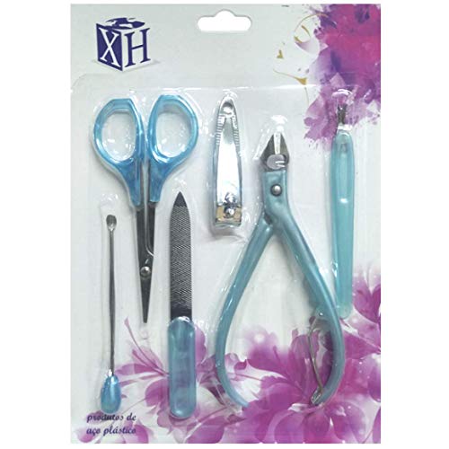 KIT DE MANICURE COM 6 PEÇAS
