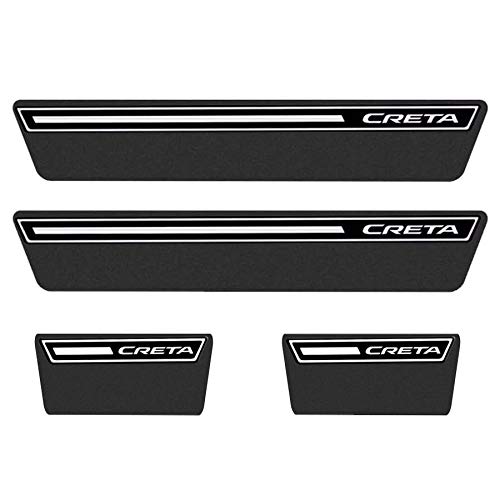 Soleira Resinada Premium Hyundai Creta 2017 18 19 8 Peças