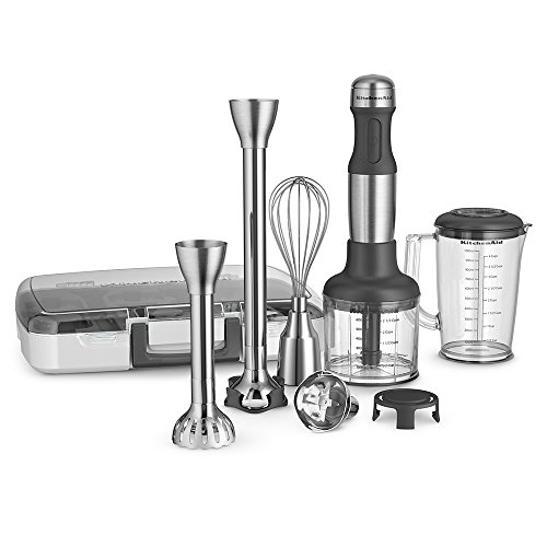 Kitchenaid Khb2571Sx 5-Speed Hand Blender - Brushed Stainless Steel #TOP1