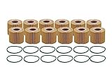 Set of 12 Engine Motor Oil Filters For Lexus Pontiac Scion Toyota C-HR Corolla iM CT200h Matrix