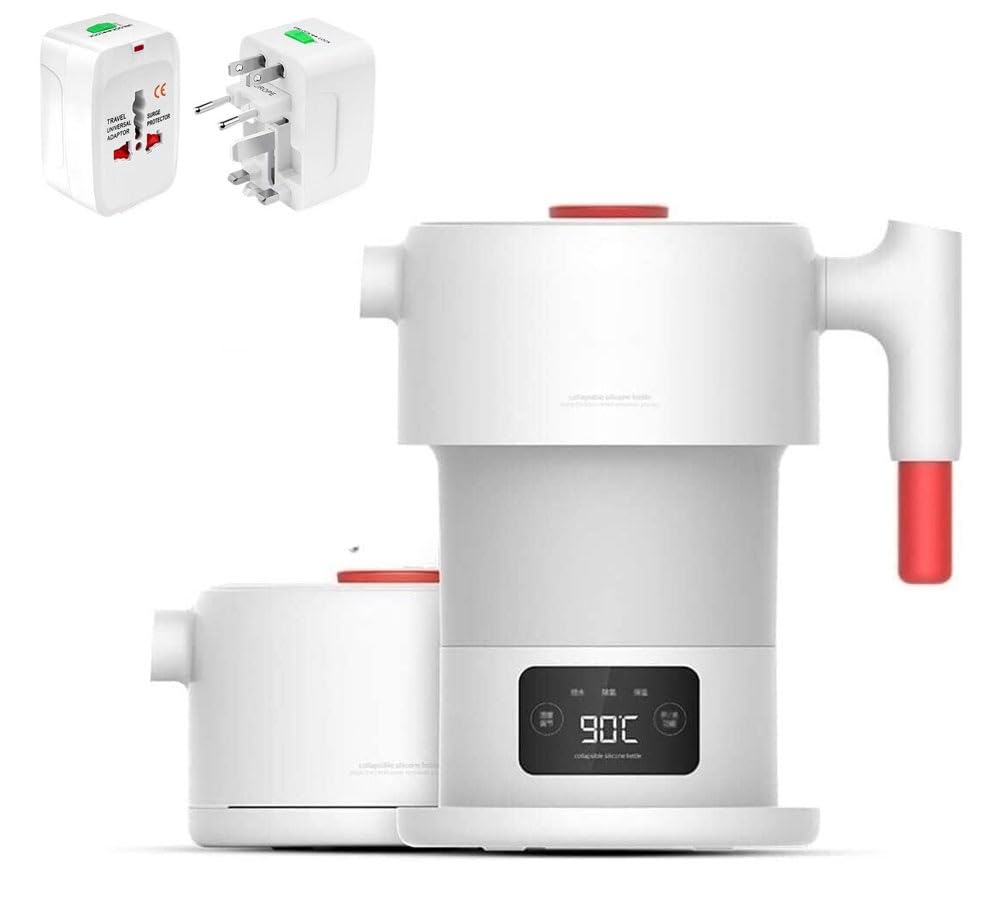 Mini Tetera Eléctrica Plegable 600ml con Control Táctil miniatura 1