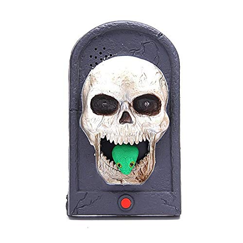 Türklingel Drahtlose Video-Türklingel, HD WiFi Wireless-Türklingel Mit, Halloween Bar Haunted House Glocke Props Terrorist Vampire Glühend Sound