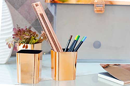 Porta Objetos Metals Rose Gold Dello