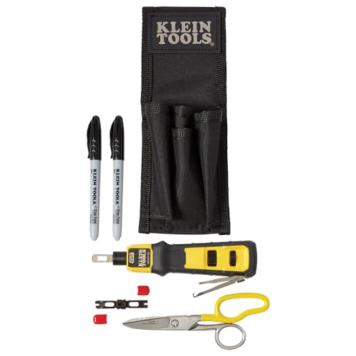 Klein Tools VDV027-813 LAN Installer Starter Kit, Punchdown