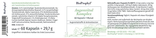 Bioprophyl Augenvitamine für gesunde Sehkraft und Augenschutz