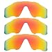 IMYTPFT 3 Compatible/Replacement for Lenses oakleys Jawbreaker Red Polarized