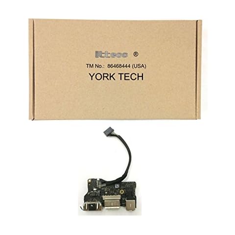 Ittecc DC-in Jack I/O Board w/USB, Replacment Fit for MacBook Air 13" A1466 2013 2014 2015 Year 820-3455-A Cover