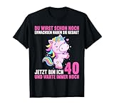 40. Geburtstag 40 Jahre Einhorn Einhörner by HibL