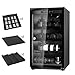 XYSQWZ Gabinete Seco Electrónico Profesional Caja Deshumidificadora para Almacenamiento De Lentes De Cámara Y Equipo Fotográfico Negro 70l / 85l / 100l