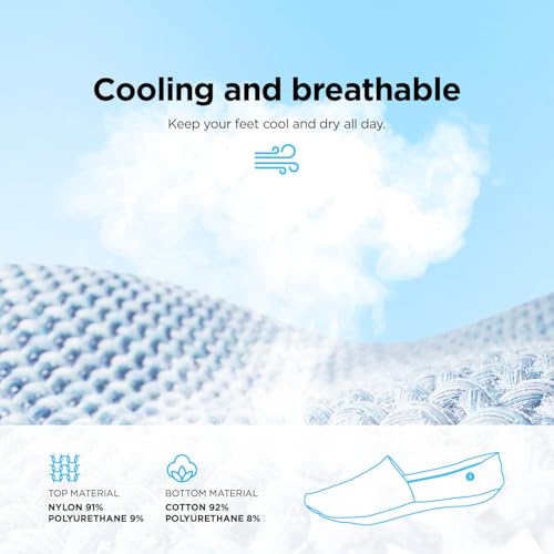 No Show Socks ZephyrAir 3 Pairs for Women and Men, light, Cold Sensation, Non Slip, Stretch, Invisible3