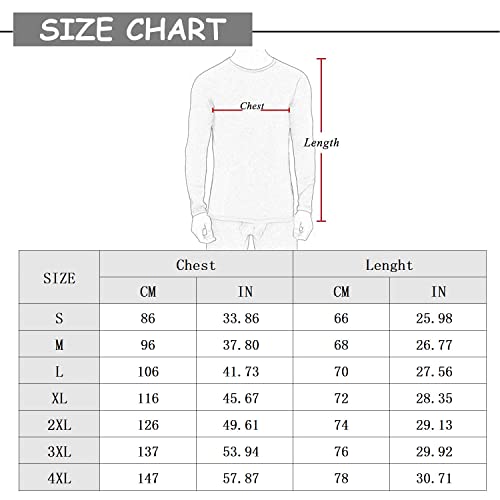 LANBAOSI Lot de 2 Haut Thermique Homme Hiver Chauds sous Vetement Maillot de Corps à Col Rond Manche Longue Base Layer pour Ski Running Cyclisme – vue 7