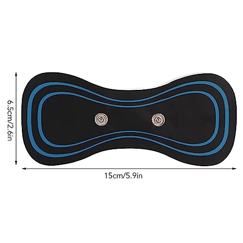 Image of Portable Rechargeable Full Body EMS Massager | Butterfly Mini Massager for Pain Relief - Neck, Shoulder, Arms, Legs | Cervical & Muscle Therapy (Pack of 5 Massager Pads)