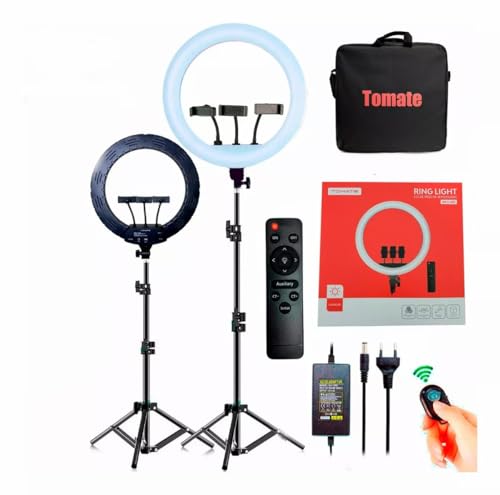 Ring light Profissional Grande High Light + Tripé 2.1m 18 polegad...