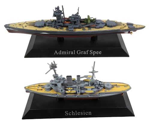 OPO 10 - Lot of 2 warships 1/1250: Admiral Graf Spee + Schlesien / WSL51 / WS3+25, Medium