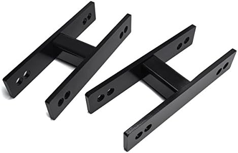 Heavy Metal Suspensions - Fits 1994 - 2004 Ford F-250 / F-350 Super Duty (4WD) and 2000 - 2005 Excursion 2" - 3" Front Lift Shackles High Strength Carbon Steel Lift Kit