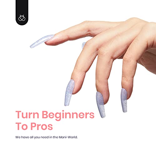 Beetles Gilitter Jelly Gel Nail Polish Set- 6Pcs Colors Summer Rainbow Crystal Glitter Gel Polish See Through Nail Trend 2023 Soak Off Nail Polish Gel Manicure Kit Nail Art Design Diy Home #TOP4