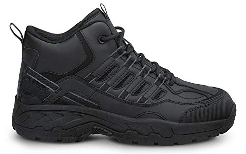 SR Max Carbondale, Men's, Black, Hi Top Athletic Style Soft Toe Slip Resistant Work Shoe2
