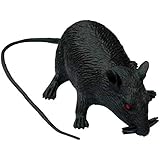 Böse Ratte Deko Scherzartikel Dekoration oder Partygag Rattus Rattus