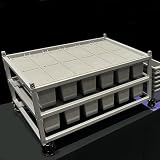 RRR Rack 23 4-Wide x 3-Level Frame