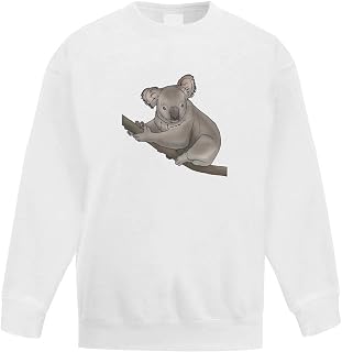 Azeeda 'Koala On Branch' Kid's Sweatshirt/Jumper (14-15 Years) (KW00106194)