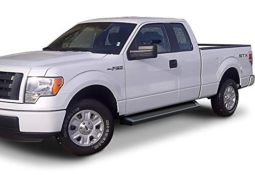 Estribos negros APS 6in compatibles Ford F150 04-14 miniatura 6
