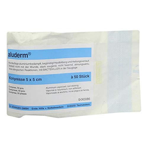 ALUDERM Kompressen 5x5 cm 50 St