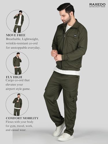 Image of Coord set for men | Old money outfit for men | Airport Outfit for Men | y2k aesthetic clothes | Tracksuit- Korean Outfits for casual and travel wear