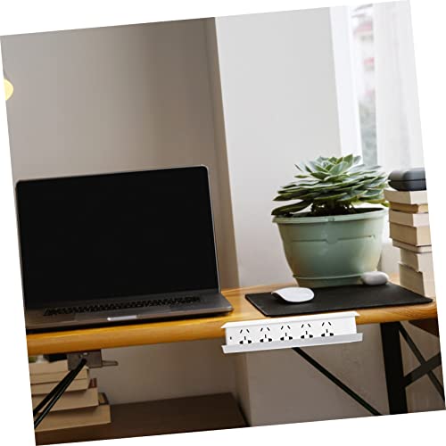 DOITOOL Bandeja Organizador de Cables para Escritorio, Fácil Instalación, Organizador de Cables para Oficina Ahorra Espacio miniatura 3