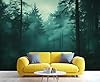GIVLWF Forest Wallpaper & Home Decor, Natural Wallpaper for Living Room, Green Forest Bedroom Wall Paper, Non-Self-Adhesive, Murals for Walls #2