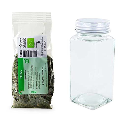 Bote de especias + perejil orgánico 15 g