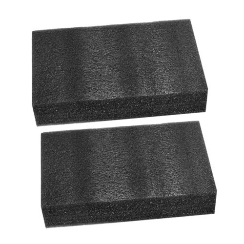 Gogogmee 2pcs Thick Padding Sheets Tool Box Inserts Epe Foam Card Dividers for Storage Boxes Black Polyethylene Foam Sheets