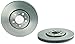 Produktbild Brembo 09.7010.21 Vordere Bremsscheibe mit UV Lackierung, Anzahl 2