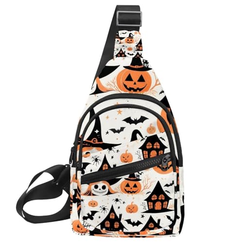 Mochila de pecho Halloween de 30x18cm para proteger tus pertenencias
