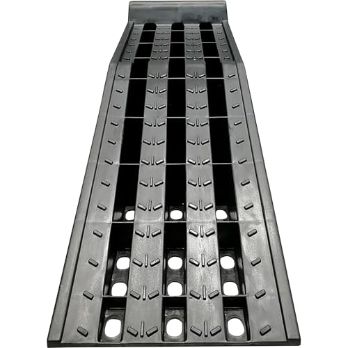 image for Ironton Car Ramps 12000 Lb GVW Set of 2, High-Impact Poly Vehicle Ramp